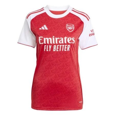 Camisa Arsenal FC Vermelha 2025/26 Home Feminina