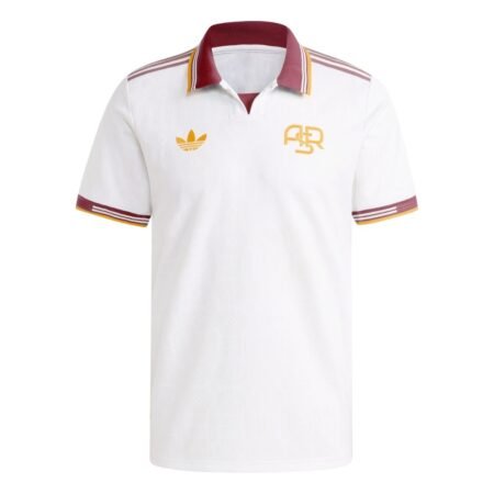 Camisa AS Roma Branca/Vermelha 2025/26 Third Masculina