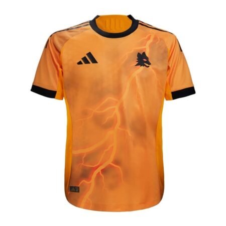 Camisa AS Roma Laranja 2025/26 Third III Jogador