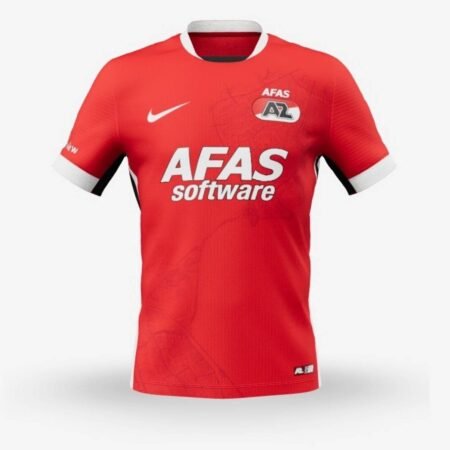 Camisa AZ Alkmaar Vermelha 2025/26 Home Masculina
