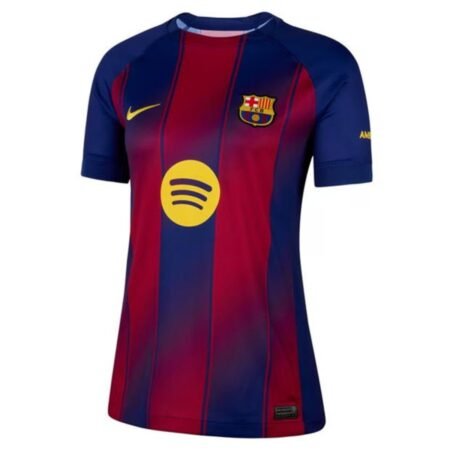 Camisa Barcelona FC Grená 2025/26 Home I Feminina