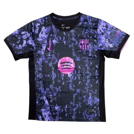 Camisa Barcelona Roxo/Preta 2025/26 Especial Masculina