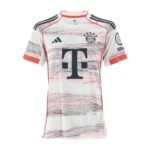 camisa-bayer-munich-fc-branca-laranja-2025-26-away-feminina