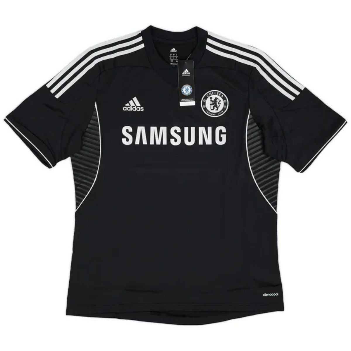 camisa-chelsea-fc-preta-2013-24-third-masculina Camisa Chelsea FC Preta 2013/14 Third Masculina