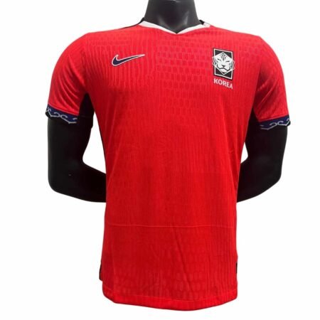 Camisa Coréia do Sul Vermelha 2025/26 Home Jogador