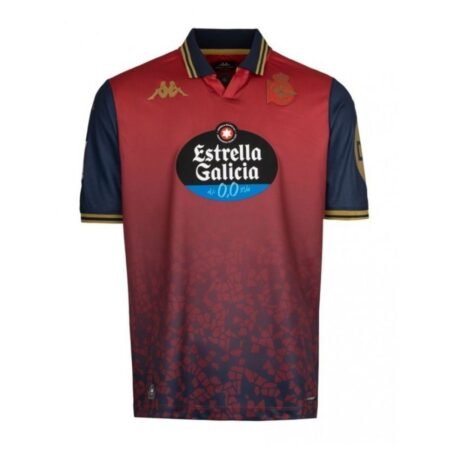 Camisa Deportivo La Coruña Vermelha 2025/26 Away Masculina