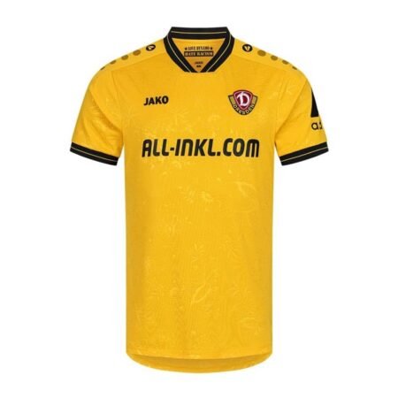 Camisa Dynamo Dresden Amarela 2025/26 Home Masculina