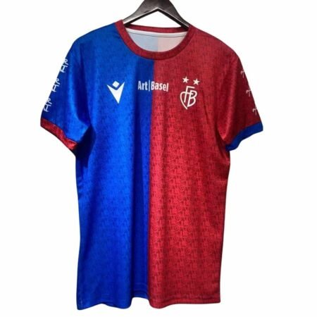Camisa FC Basel Azul/Vermelha 2025/26 Especial Masculina