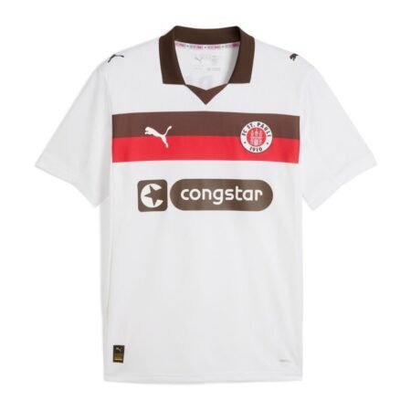 Camisa FC ST. Pauli Branca 2025/26 Away Masculina