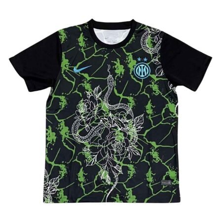 Camisa Inter de Milão Preta 2025/26 Cobra Masculina
