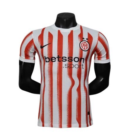 Camisa Inter de Milão Vermelha 2025/26 Especial Jogador