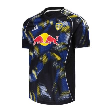Camisa Leeds United Preta 2025/26 Away II Masculina