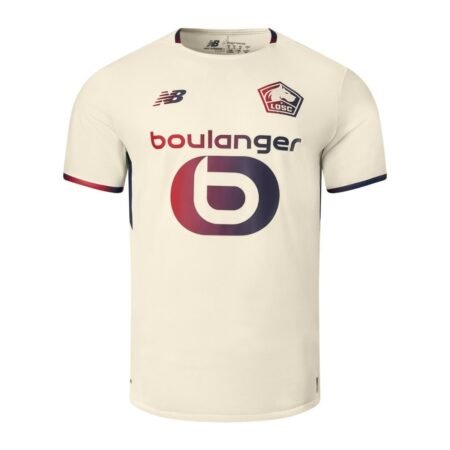 Camisa Lille Losc Bege 2025/26 Away Masculina