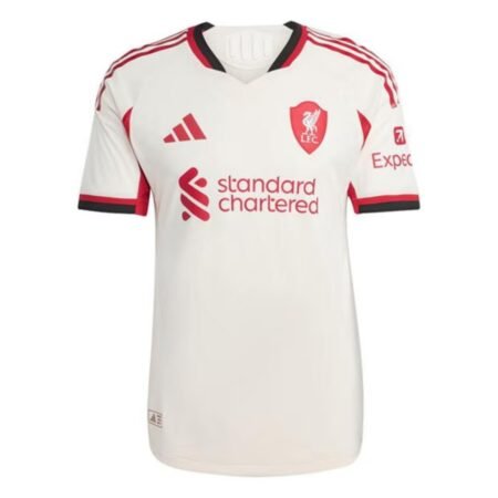 Camisa Liverpool FC Bege 2025/26 Away II Jogador
