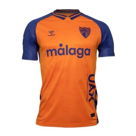Camisa Málaga Laranja/Azul 2025/26 Third III Masculina
