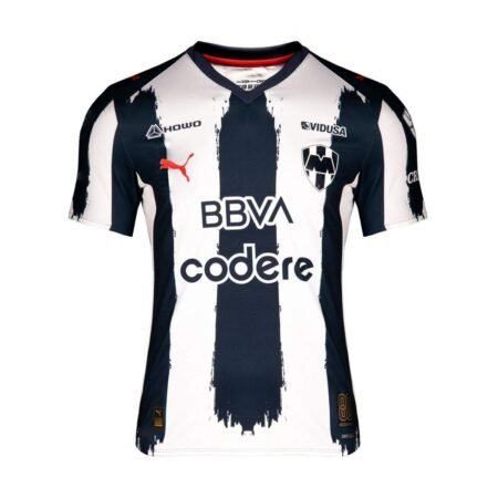 Camisa Monterrey Azul 80 Anos 2025/26 Home Masculina