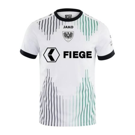 Camisa Preussen Munster Branca 2025/26 Away II Masculina