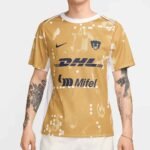 camisa-pumas-unl-dourada-2025-26-treino-masculina