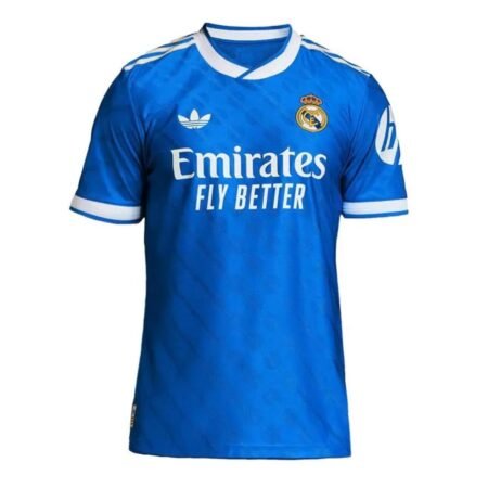 Camisa Real Madrid Azul 2025/26 Third III Jogador