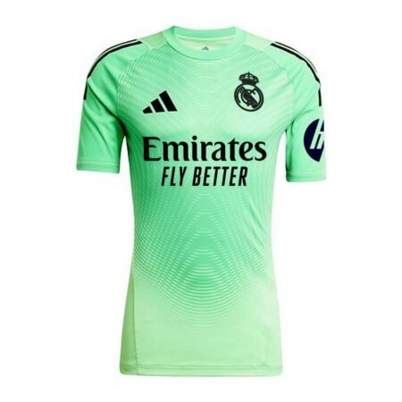 Camisa Real Madrid Goleiro Verde 2025/26 Masculina