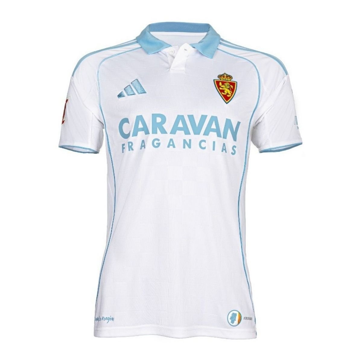 camisa-real-zaragoza-branca-2025-26-home-masculina Camisa Real Zaragoza Branca 2025/26 Home I Masculina