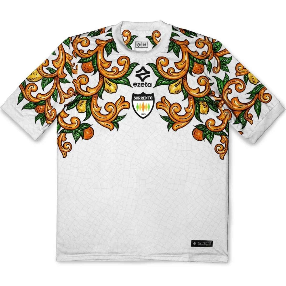 camisa-sorrento-calcio-branca-2025-26-away-masculina Camisa Sorrento Calcio 1945 Branca 2025/26 Away Masculina