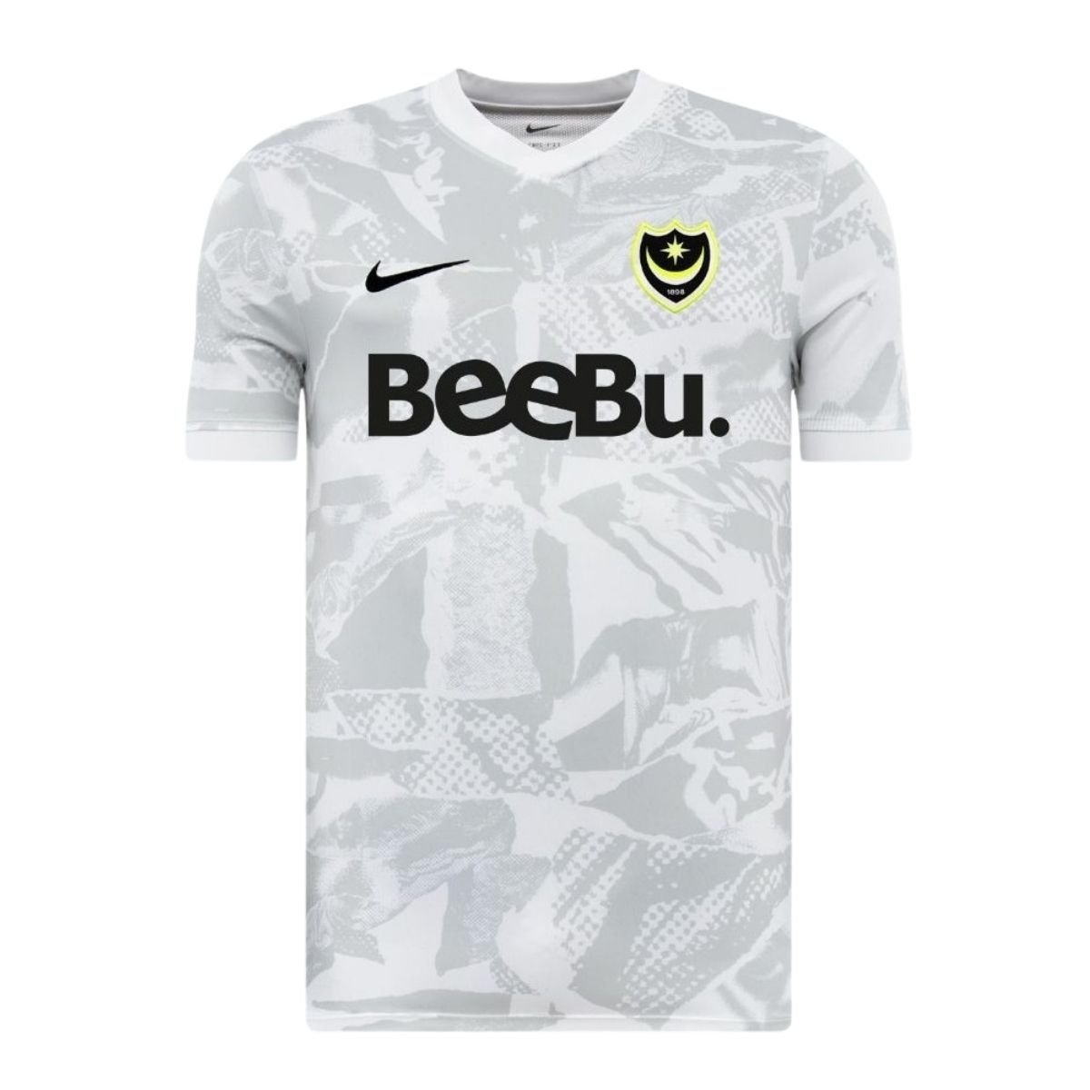 camisa-sportsmouth-fc-branca-2025-26-treino-masculina Camisa Portsmouth FC Branca 2025/26 Treino Masculina