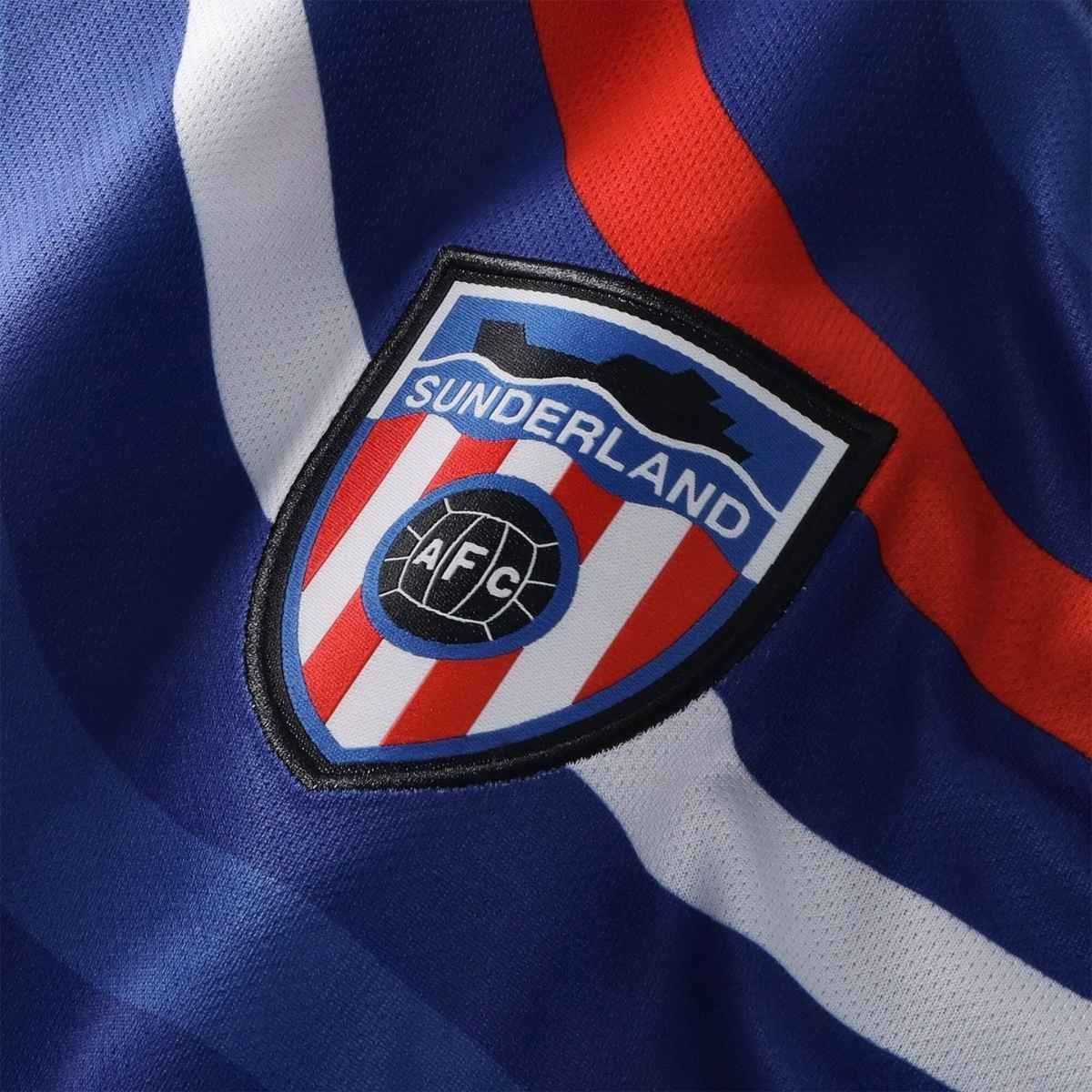 camisa-sunderland-afc-azul-2025-26-pre-jogo-masculina (2) Camisa Sunderland AFC Azul 2025/26 Pré-jogo Masculina