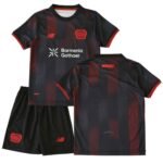 Kit-infantil-BAYER-Leverkusen-Preto-25-26-Home-Unissex