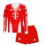 Kit-infantil-Bayern-de-munique-vermelho-2025-26-home-manga-longa