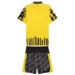 Kit-infantil-Borussia-Dortmund-Especial-Preto-e-Amarelo-Jersey-25-26-Boom-Home-Unissex