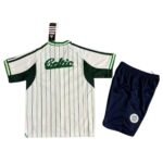 Kit-infantil-Cletic-FC-BRANCO-BASEBOL-2025-26-Unissex