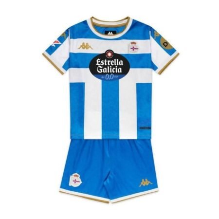 Kit Infantil Deportivo La Corunã Azul 2025/26 Home Unissex