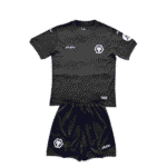 Kit-infantil-Goleiro-Wolverhampton-Preto-2025-26-Home-Unissex
