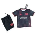 Kit-infantil-BAYER-Leverkusen-Preto-25-26-Home-Unissex