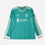 Kit-infantil-Liverpool-verde-2025-26-third-manga-longa