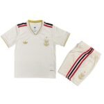 Kit-infantil-flamengo-bege-2025-26-terceira-unissex