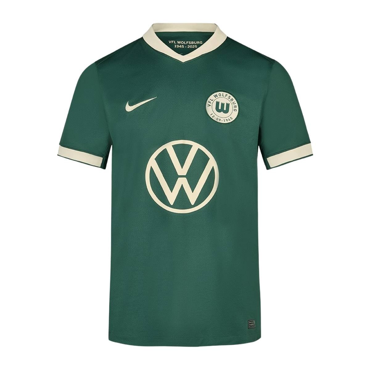 camisa-Wolfsburg-verde-2025-26-aniversario-masculina Camisa VFL Wolfsburg Verde 2025/26 Aniversário Masculina