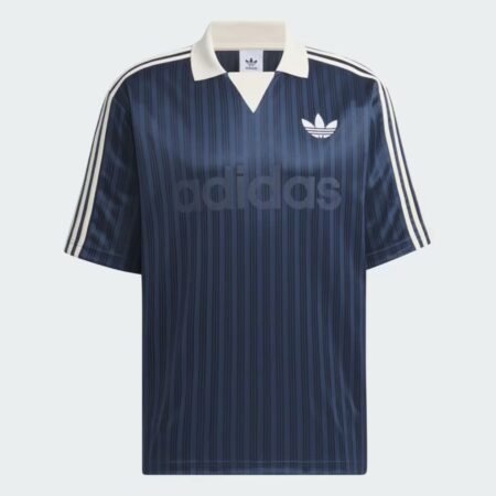 Camisa Adidas Azul Escuro 2025/26 3 Stripes Originals Masculina
