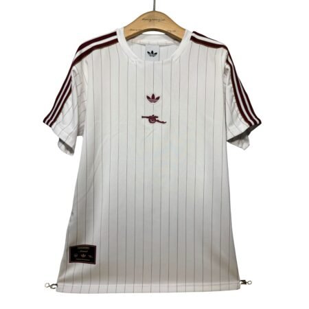 Camisa Arsenal Branco 2025/26 Terrace Icons Masculina