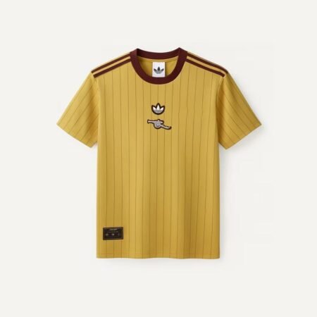 Camisa Arsenal Dourada 2025/26 Terrace Icons Masculina