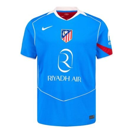 Camisa Atlético de Madrid Azul 2025/26 Third III Masculina