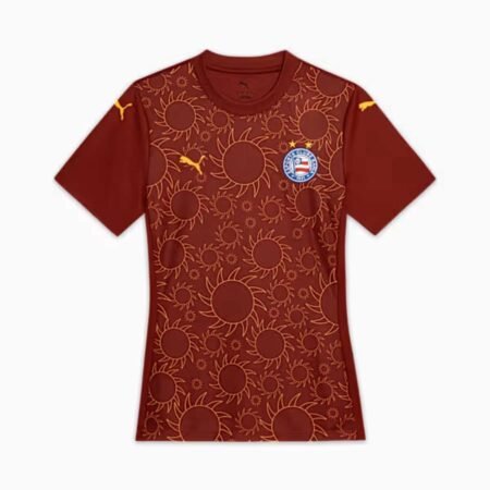 Camisa Bahia EC Vinho 2025/26 Terceira III Feminina
