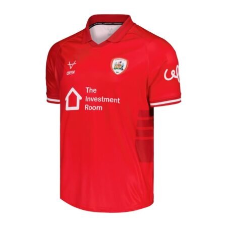 Camisa Barnsley FC Vermelha 2025/26 Home I Masculina