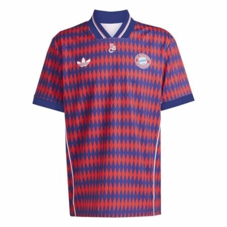 Camisa Bayern de Munique Vermelha/Azul 2025/26 LFSTLR Masculina