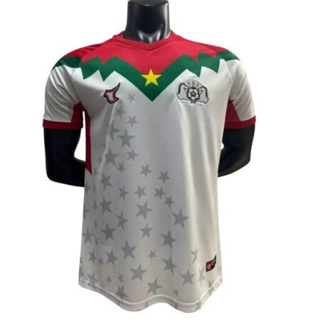 Camisa Burkina Faso Branca 2025/26 Away II Masculina