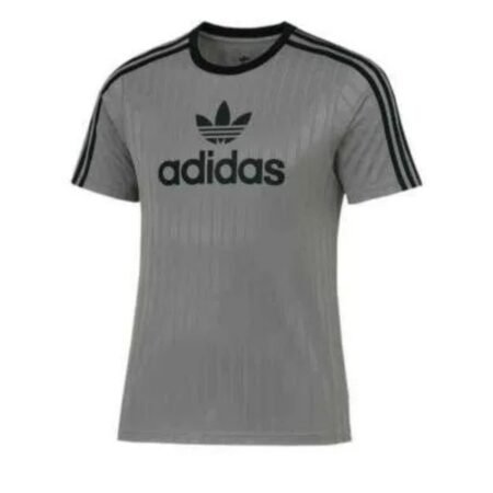 Camisa Adidas 2025/26 Cinza 3 Stripes Originals Masculina