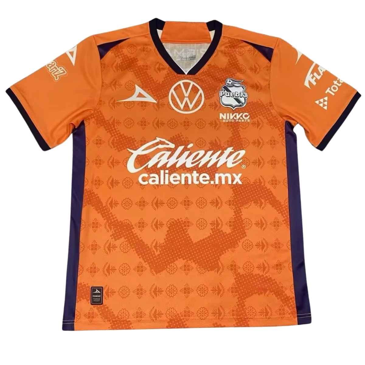 camisa-club-puebla-laranja-2025-26-goleiro-masculina Camisa Club Puebla Laranja 2025/26 Goleiro Masculina
