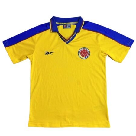 Camisa Colômbia Amarela 1998/99 Home I Masculina