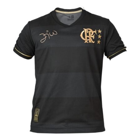 Camisa Flamengo Preta Zico 2025/26 Especial Masculina